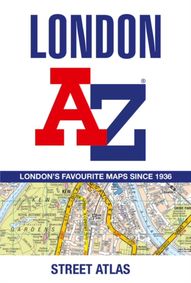Kniha London A-Z Street Atlas