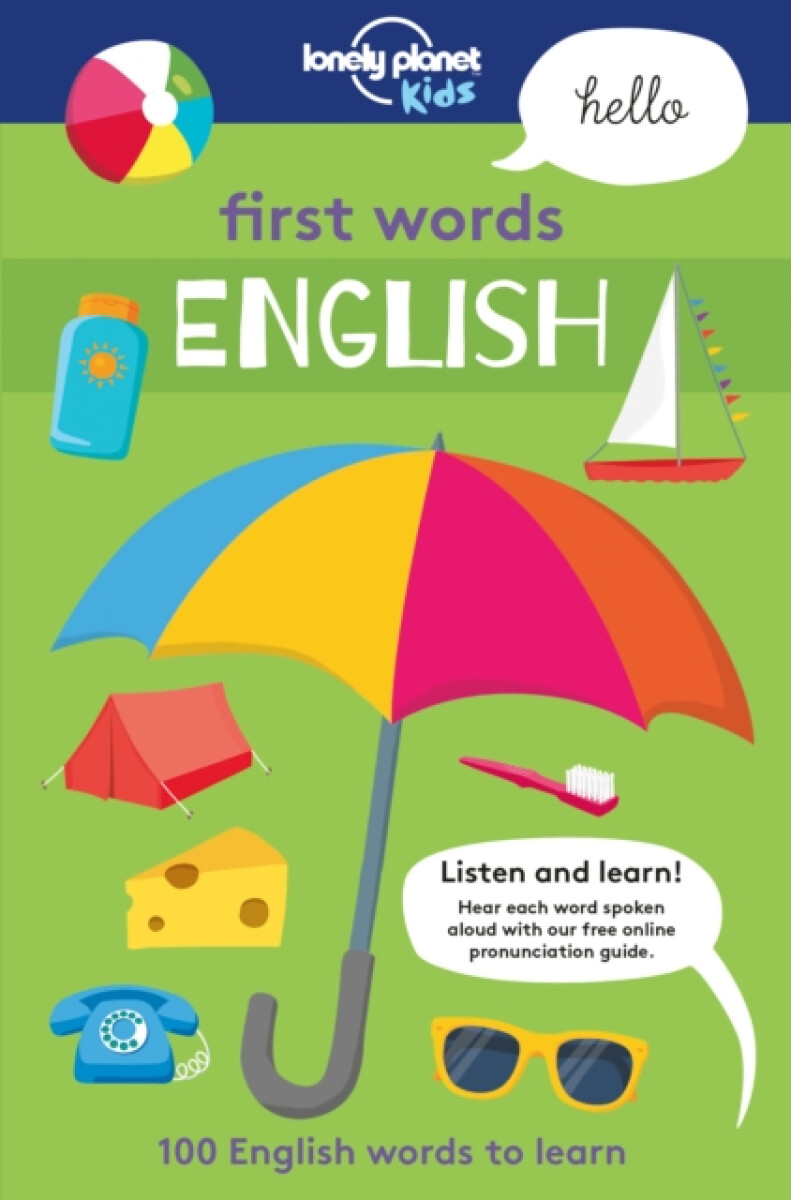 Kniha Lonely Planet Kids First Words - English