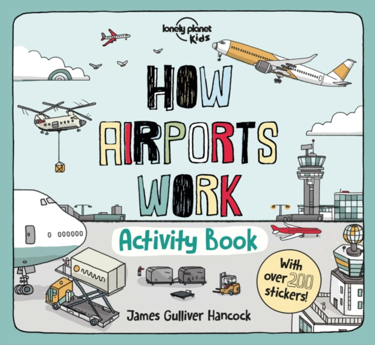 Kniha Lonely Planet Kids How Airports Work Activity Book