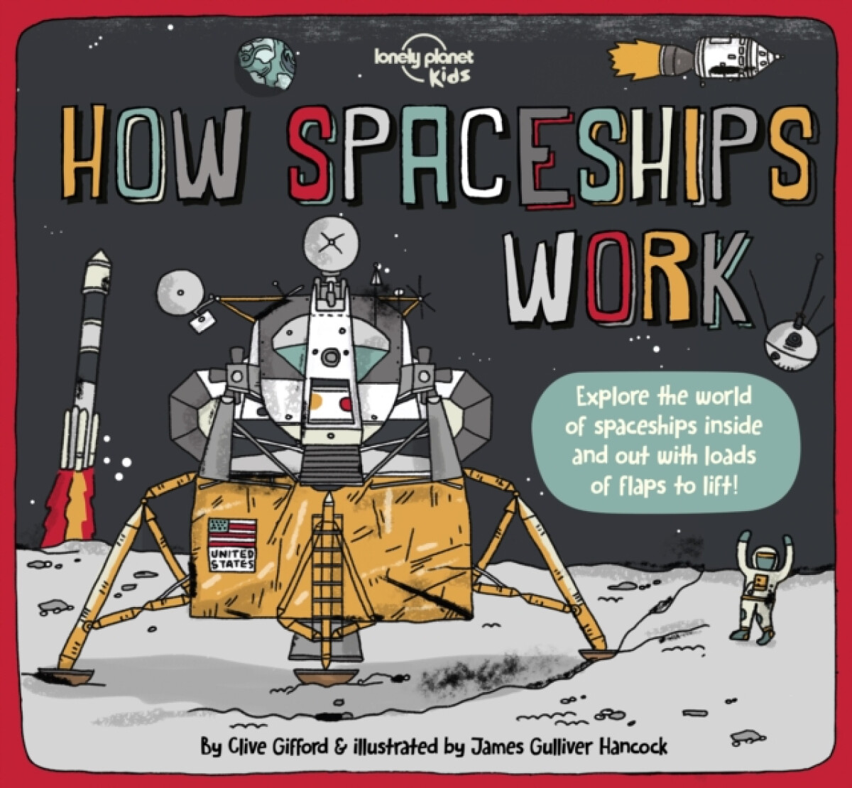 Kniha Lonely Planet Kids How Spaceships Work