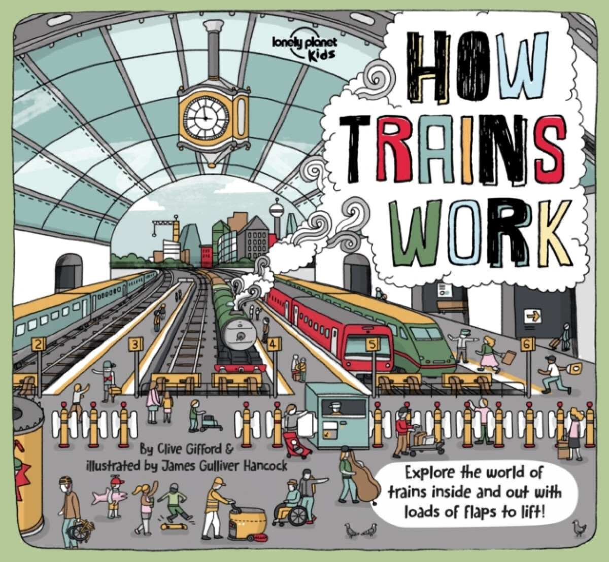 Kniha How Trains Work