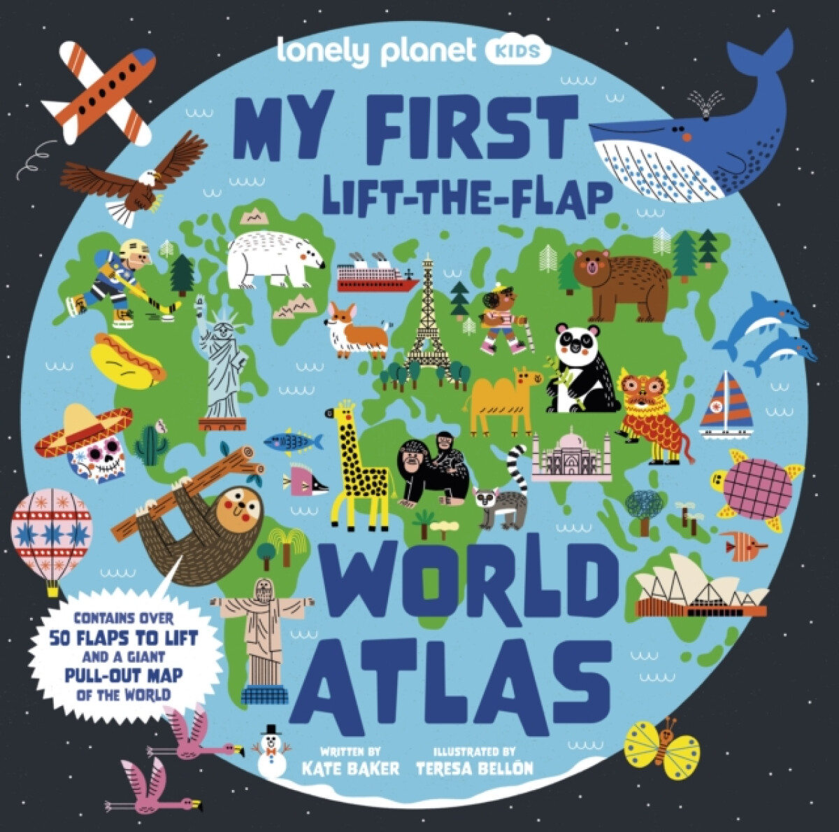 Kniha Lonely Planet Kids My First Lift-the-Flap World Atlas