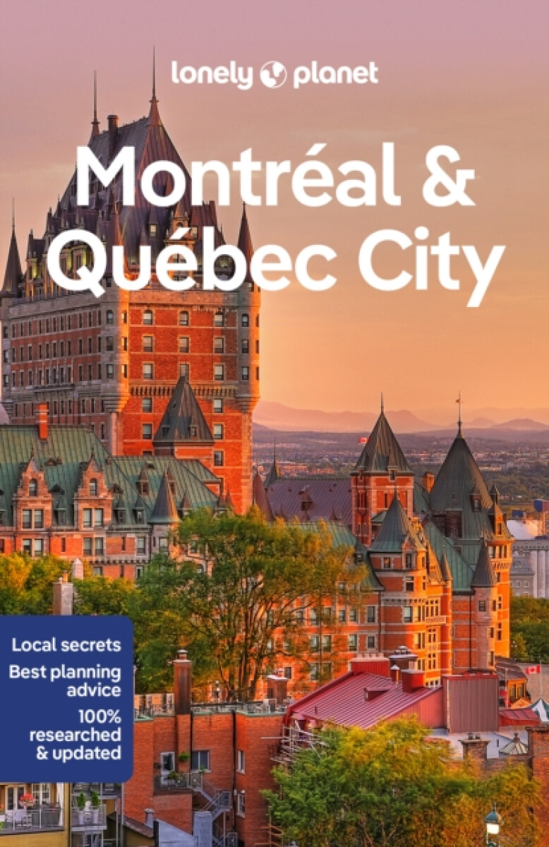Kniha Lonely Planet Montreal a Quebec City