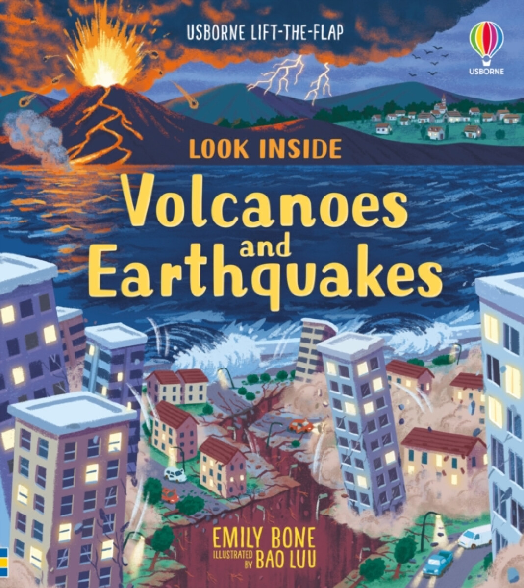 Look Inside Volcanoes and Earthquakes - Emily Bone, Laura Cowan (obrázek 2)