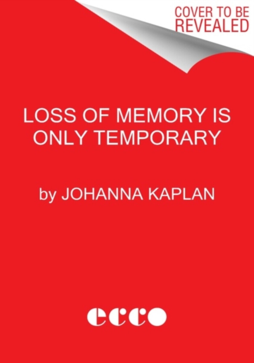 Kniha Loss of Memory Is Only Temporary