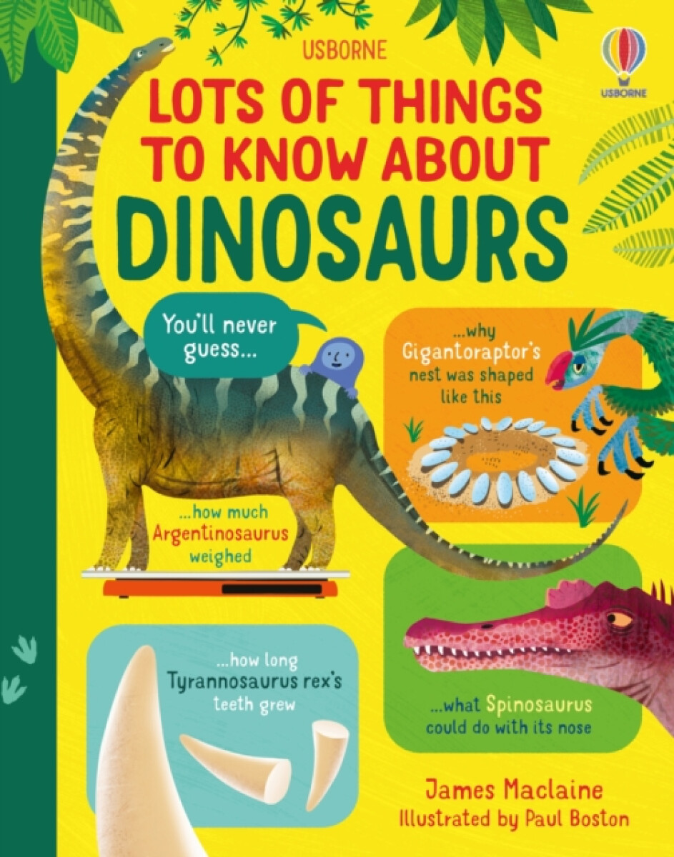 Kniha Lots of Things to Know About Dinosaurs