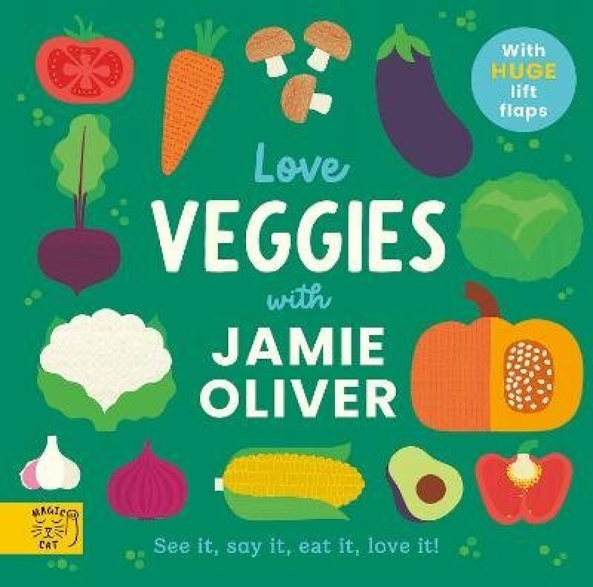 Kniha Love Veggies with Jamie Oliver!