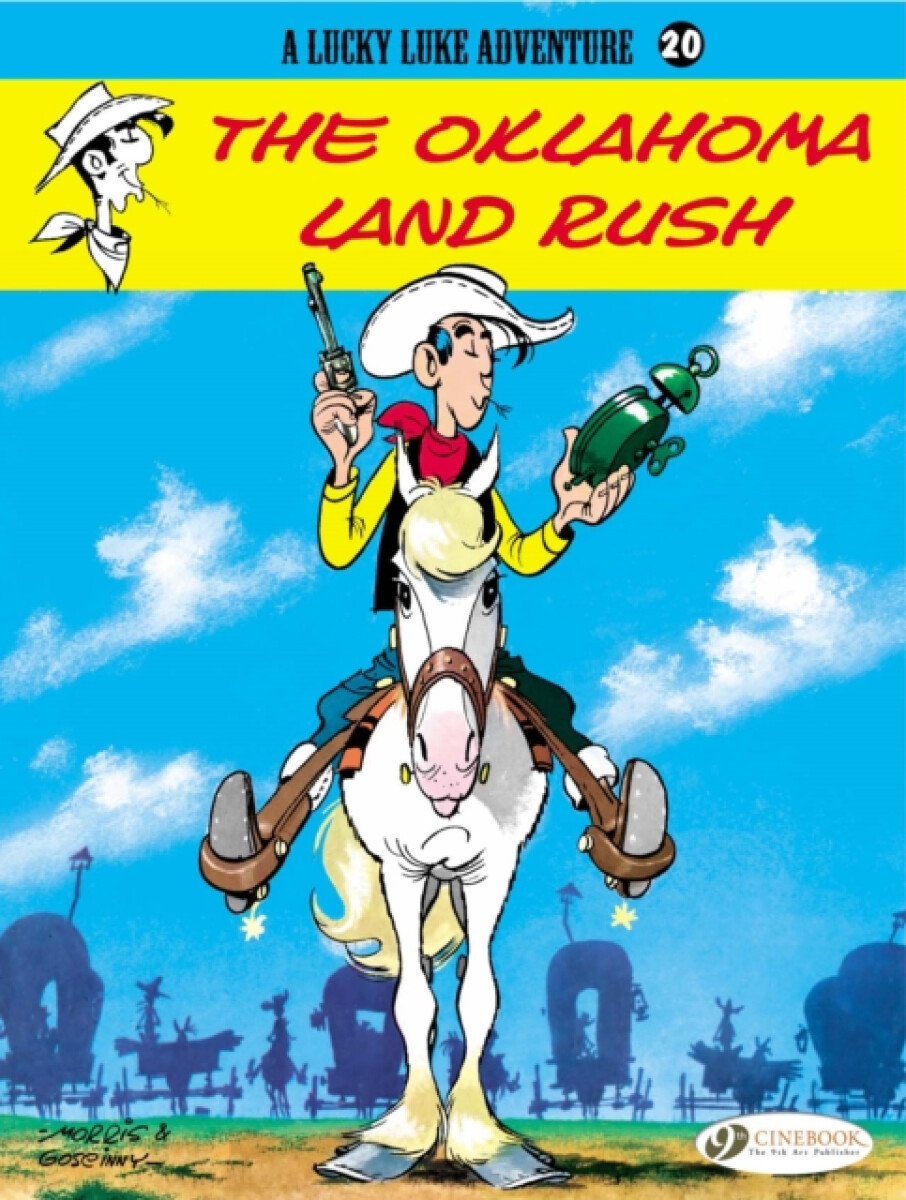 Kniha Lucky Luke 20 - The Oklahoma Land Rush