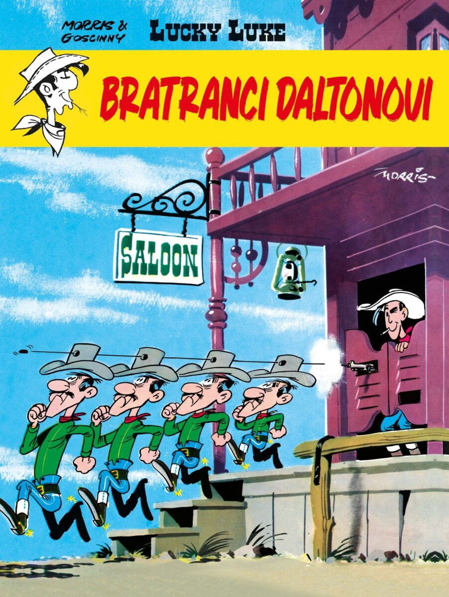 Kniha Lucky Luke: Bratranci Daltonovi