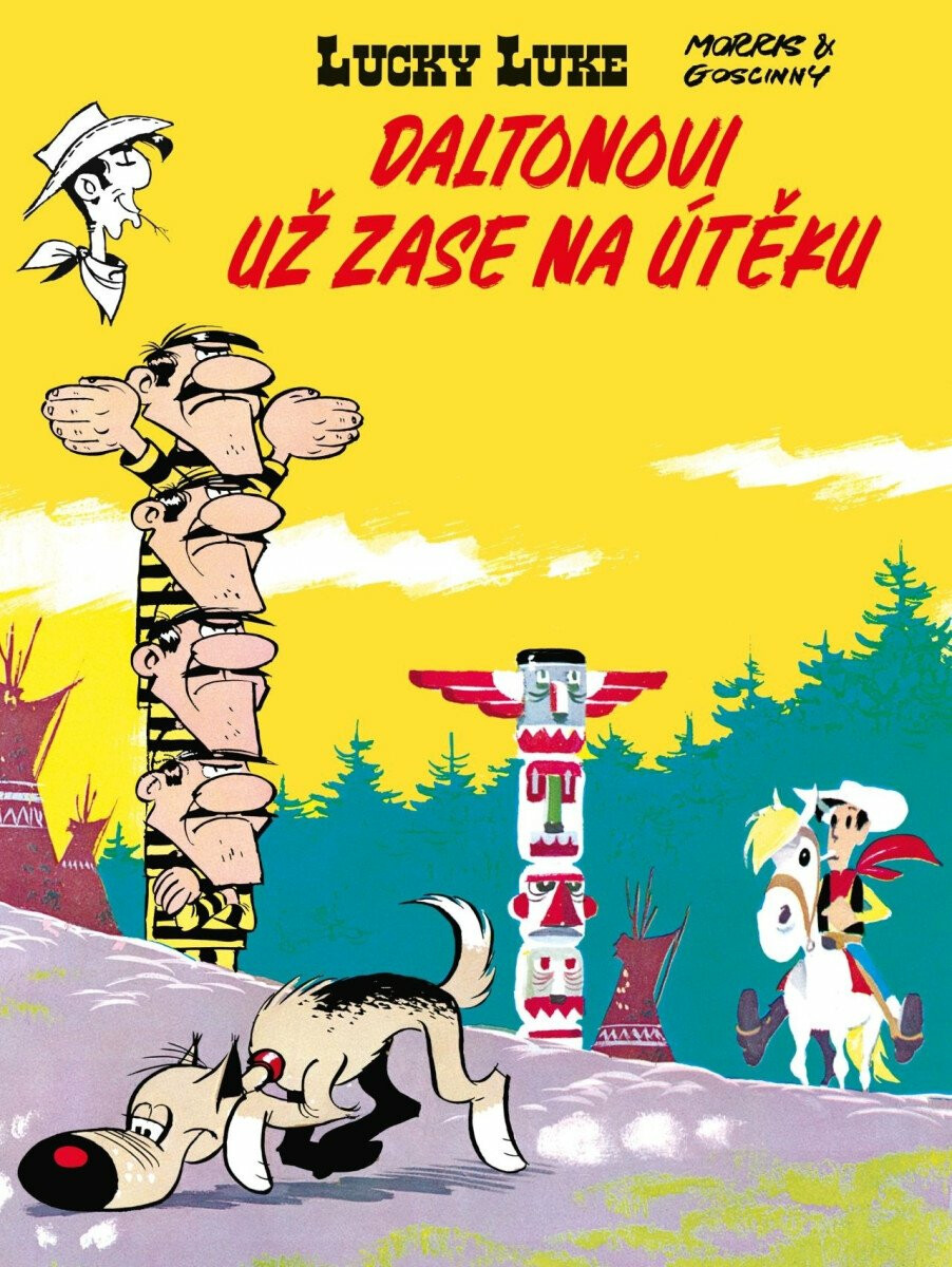 Kniha Lucky Luke - Daltonovi už zase na útěku