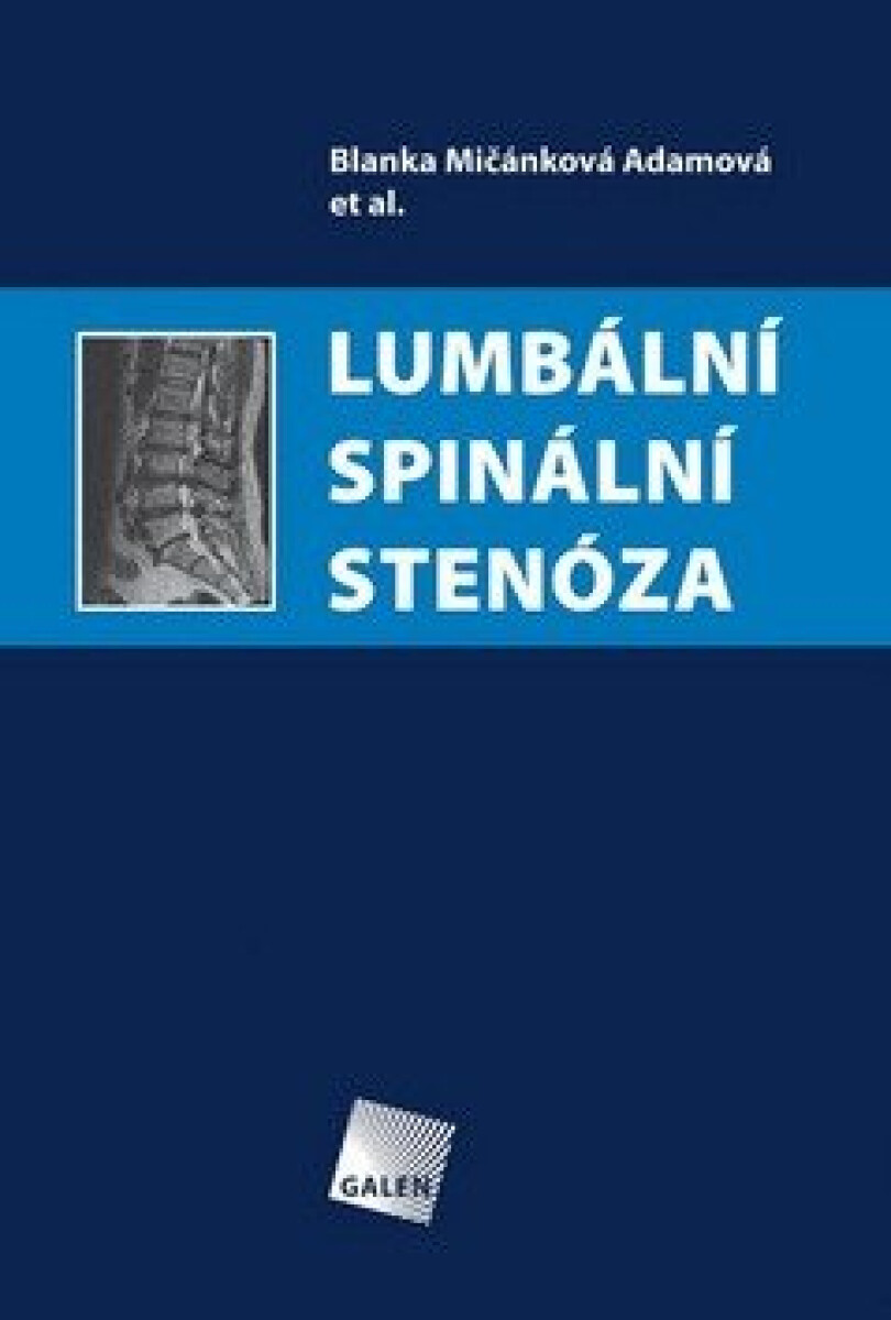 Kniha Lumbální spinální stenóza