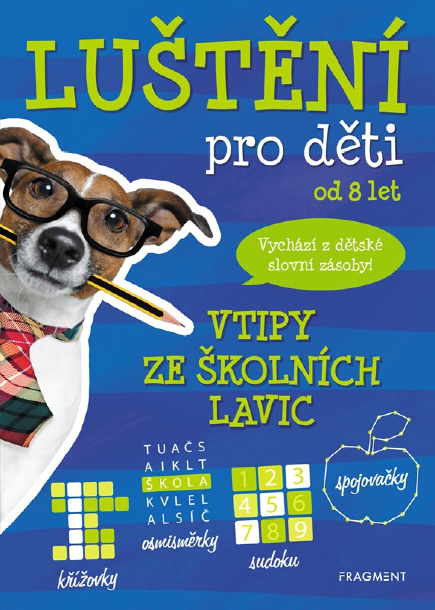 Kniha Luštění pro děti – vtipy ze školních lavic