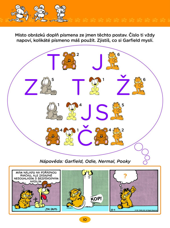 Luštění s Garfieldem (nové vydání) - Jim Davis, Eva Bavorová (obrázek 5)