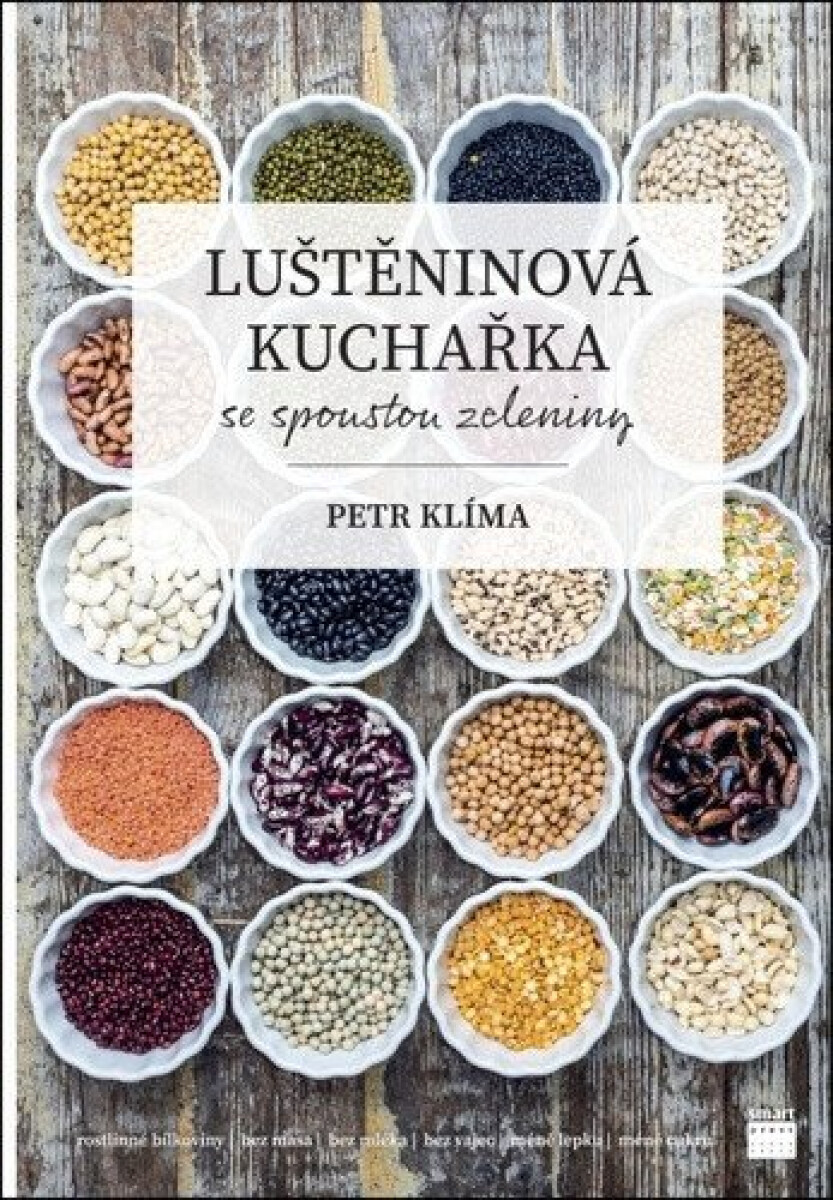 Kniha Luštěninová kuchařka se spoustou zeleniny