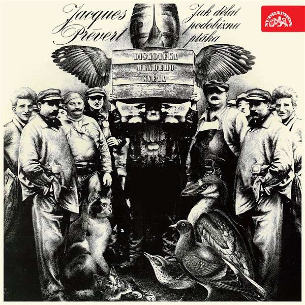 Levně Lyrika - Jacques Andre Marie Prévert - audiokniha