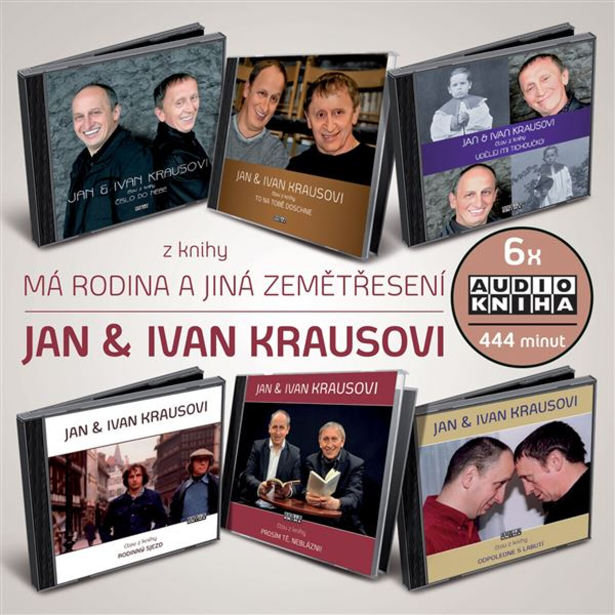 Levně Má rodina a jiná zemětřesení - Ivan Kraus - audiokniha