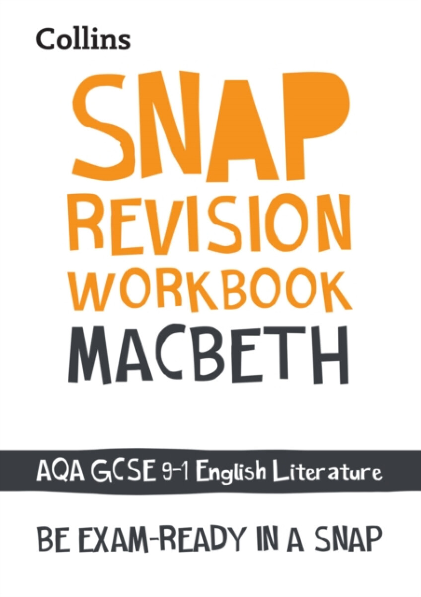 Kniha Macbeth: AQA GCSE 9-1 English Literature Workbook