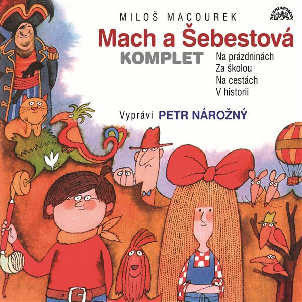 Levně Mach a Šebestová Komplet - Miloš Macourek - audiokniha