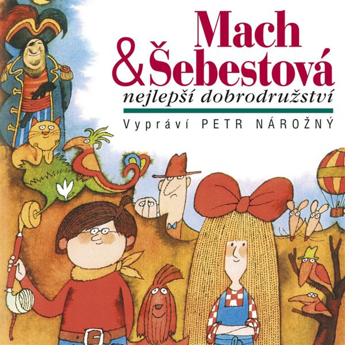 Levně Mach & Šebestová Nejlepší dobrodružství - Miloš Macourek - audiokniha