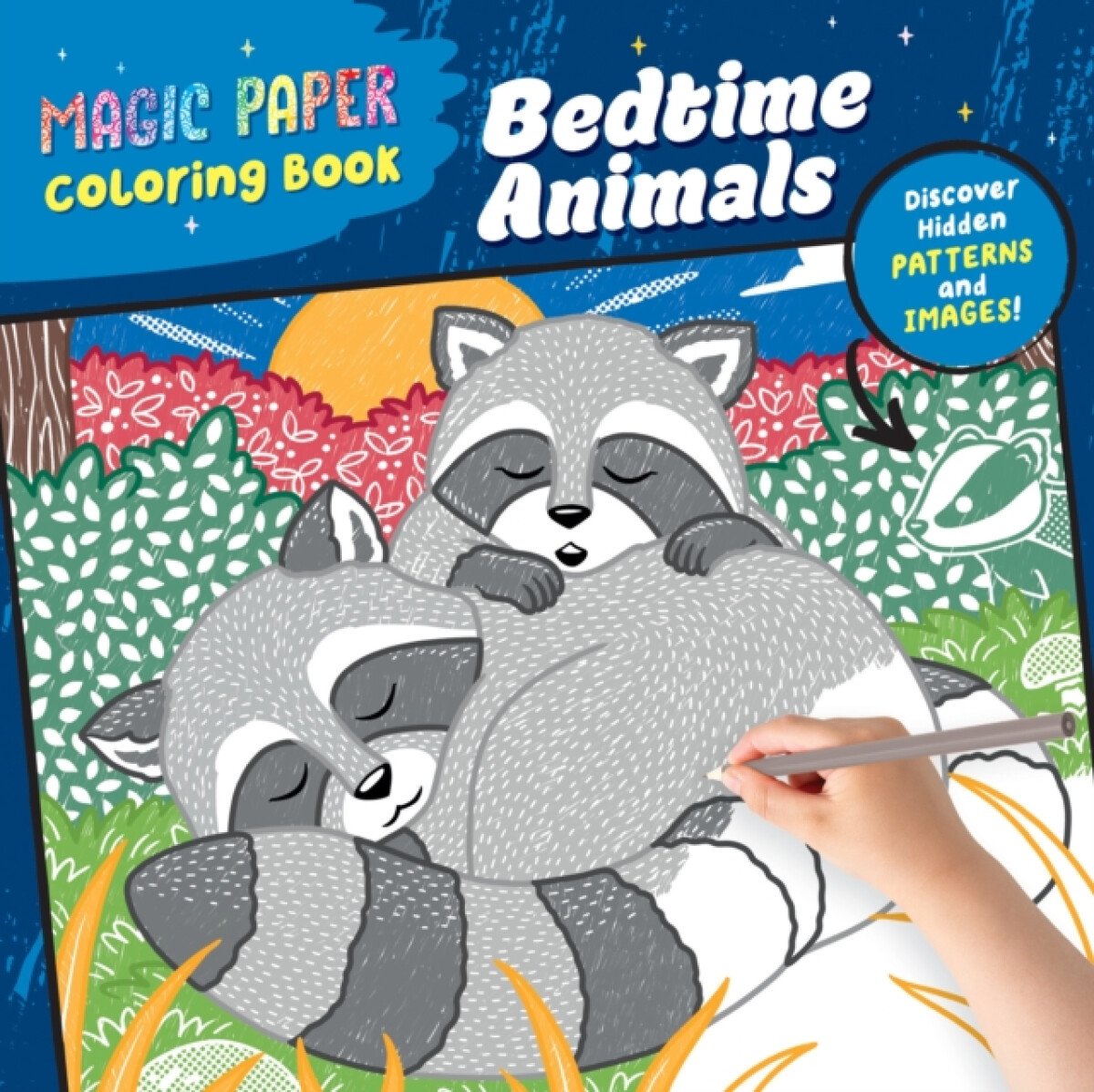 Kniha Magic Paper Coloring Book: Bedtime Animals