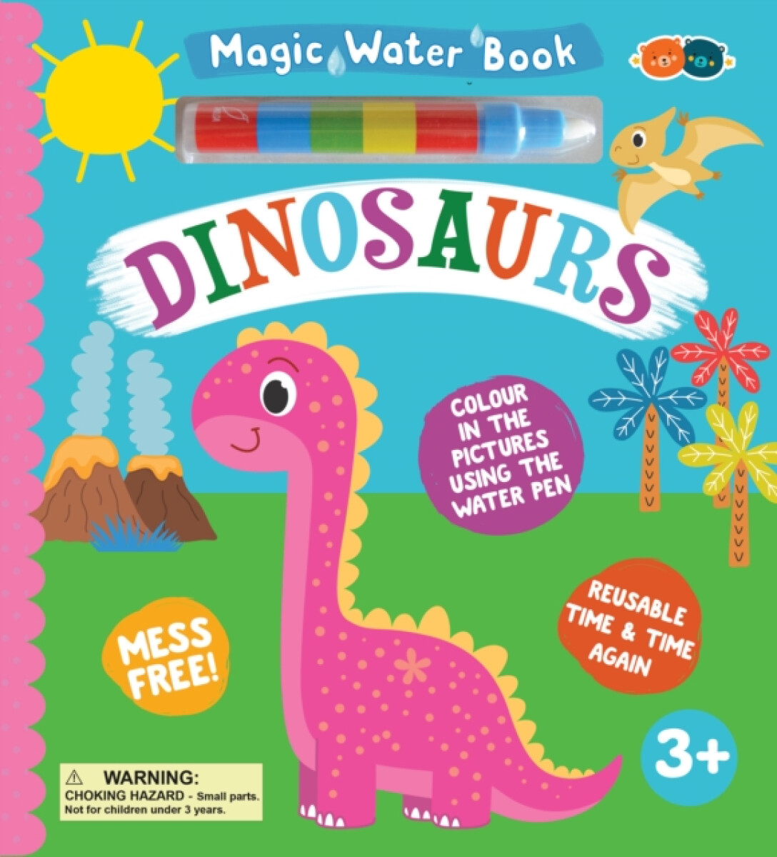 Kniha Magic Water Book - Dinosaurs
