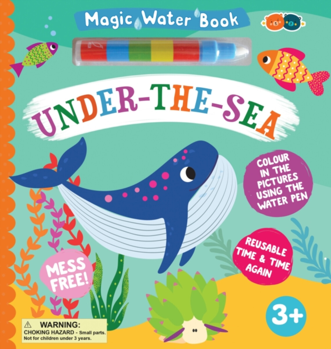 Kniha Magic Water Book - Under the Sea