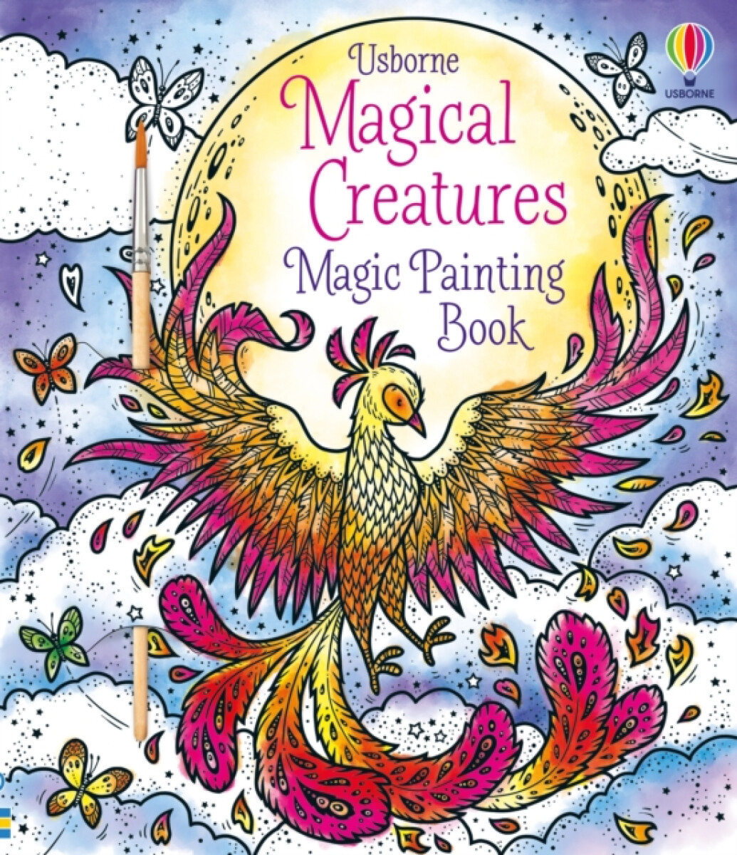 Magical Creatures Magic Painting Book - Abigail Wheatley