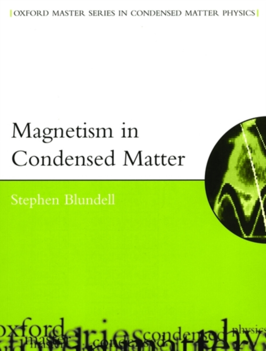 Kniha Magnetism in Condensed Matter