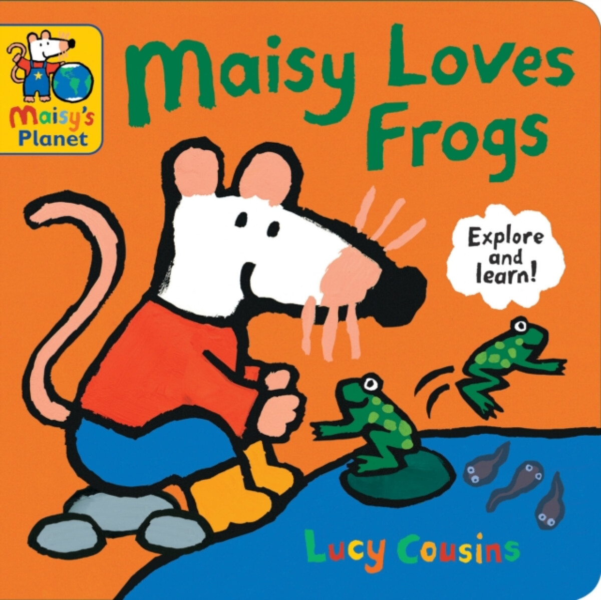 Kniha Maisy Loves Frogs: A Maisy's Planet Book