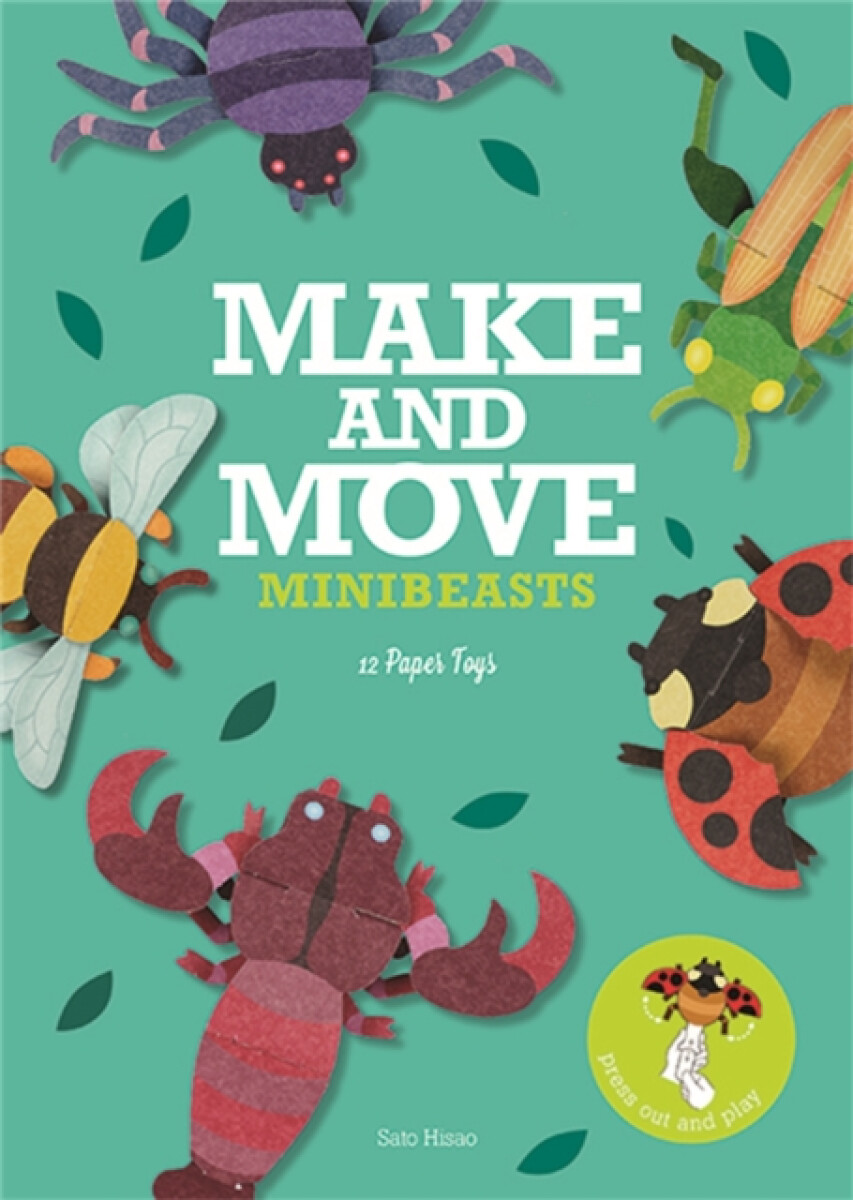 Kniha Make and Move: Minibeasts