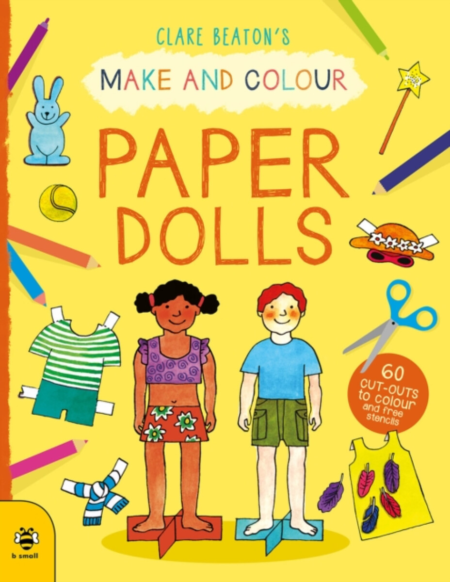Kniha Make a Colour Paper Dolls