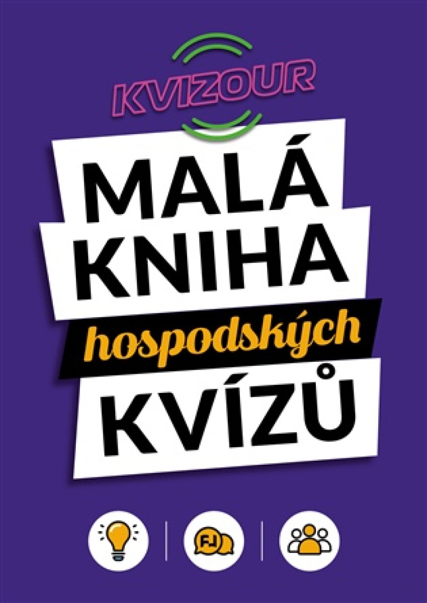 Kniha Malá kniha kvízů - fialová