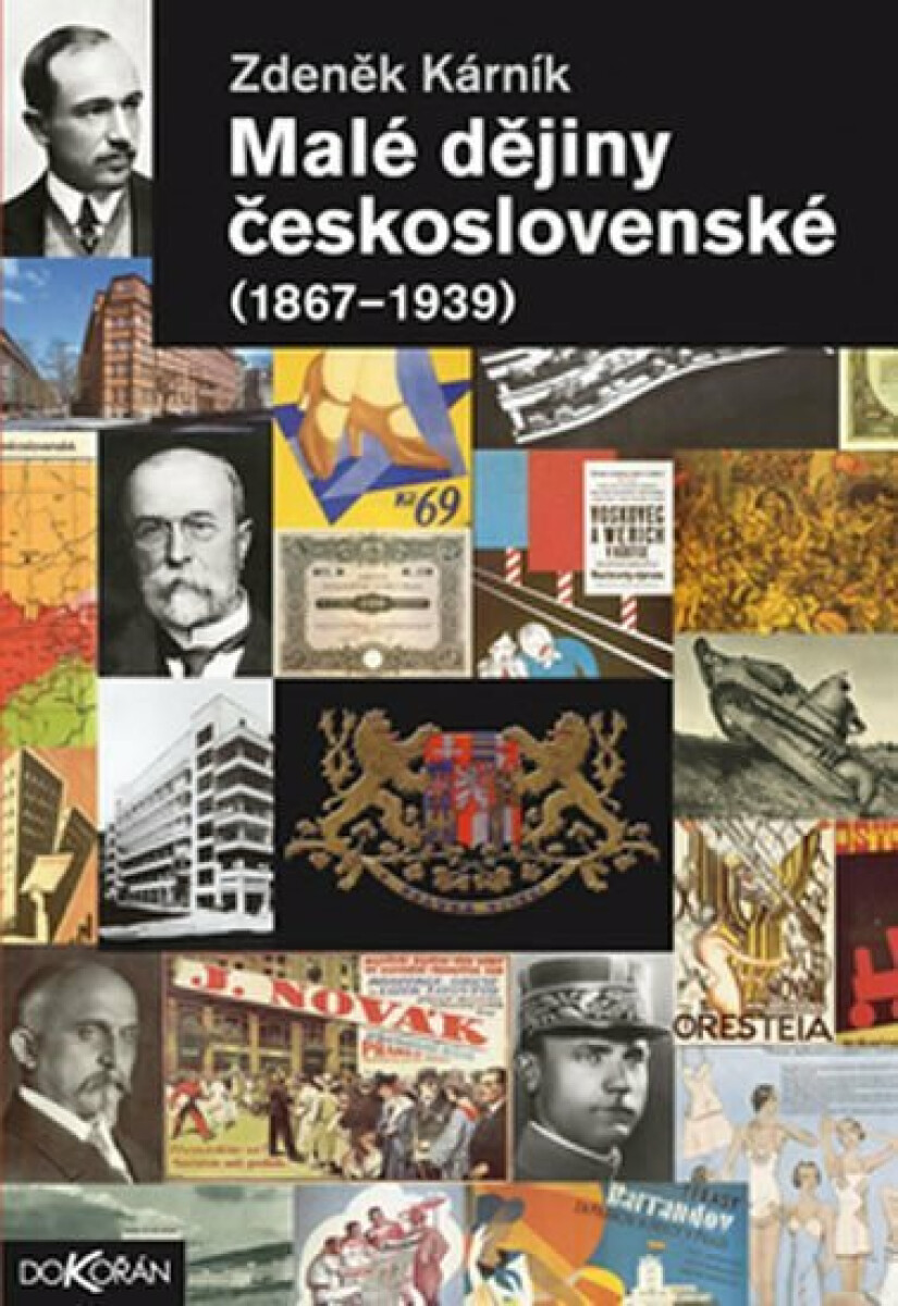 Kniha Malé dějiny československé 1867-1939 (Defekt)