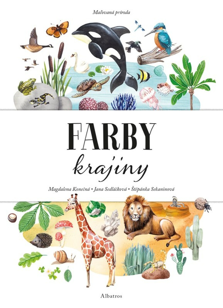 Kniha Maľovaná príroda: Farby krajiny