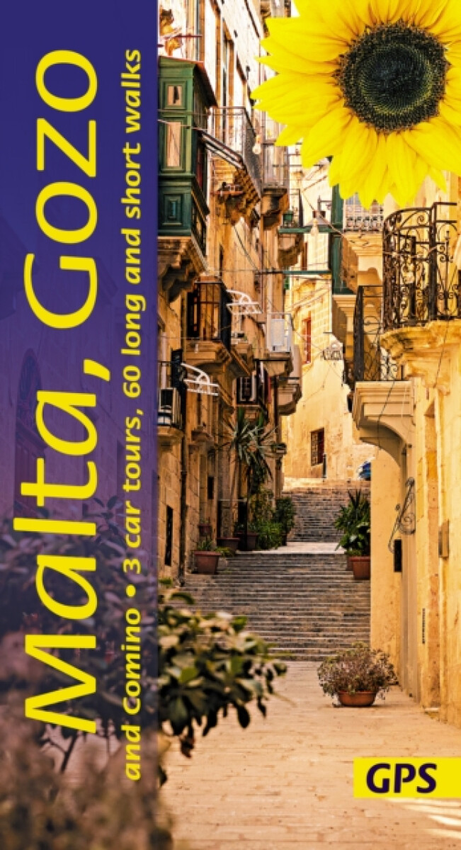 Kniha Malta, Gozo and Comino Guide: 60 long and short walks with detailed maps and GPS; 3 car tours with pull-out map