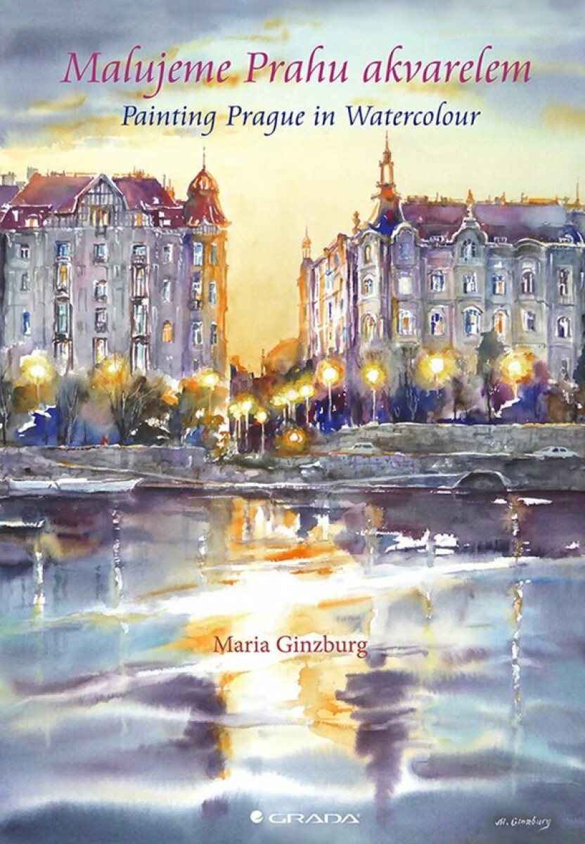 Kniha Malujeme Prahu akvarelem / Painting Prague in Watercolor