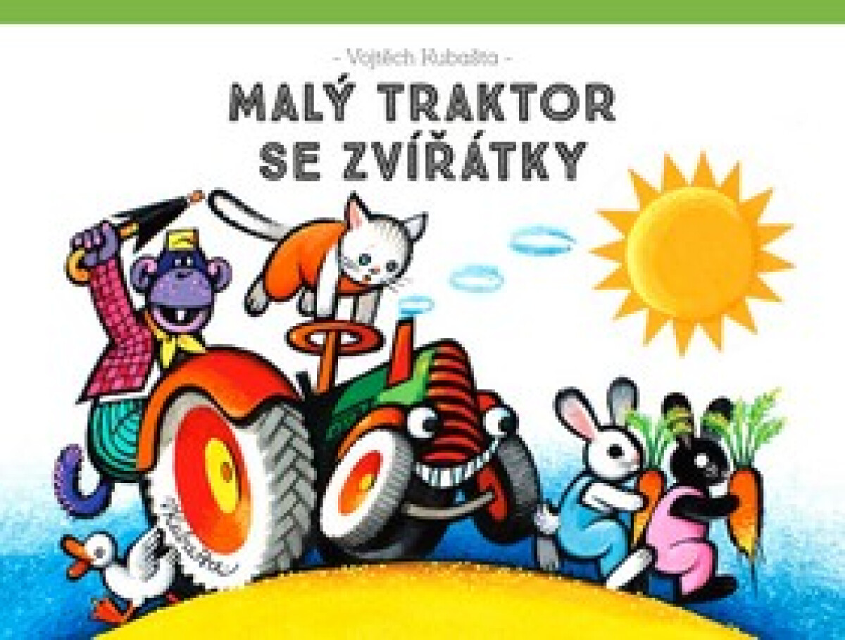 Kniha Malý traktor se zvířátky
