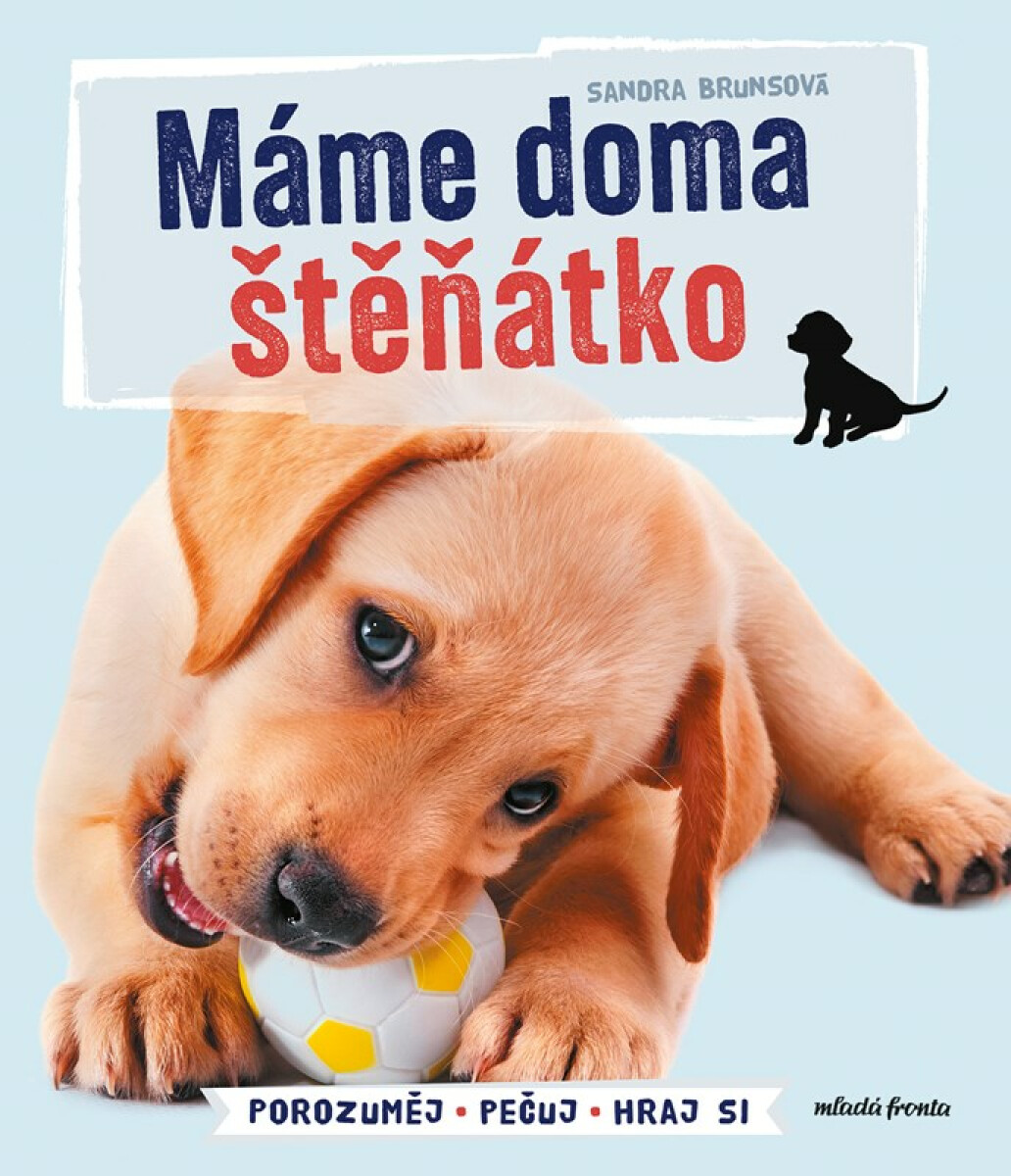 Kniha Máme doma štěňátko