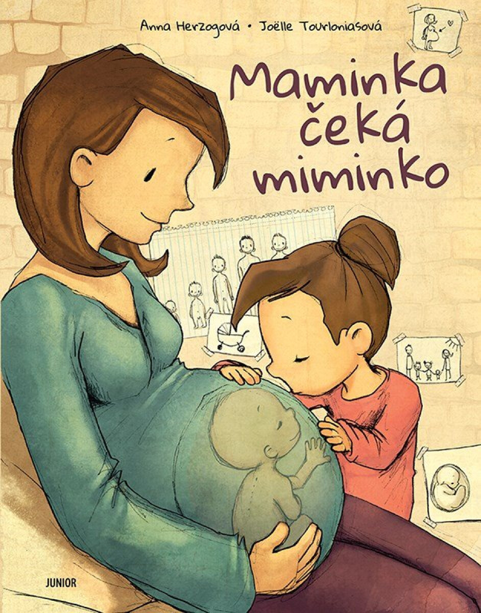 Kniha Maminka čeká miminko