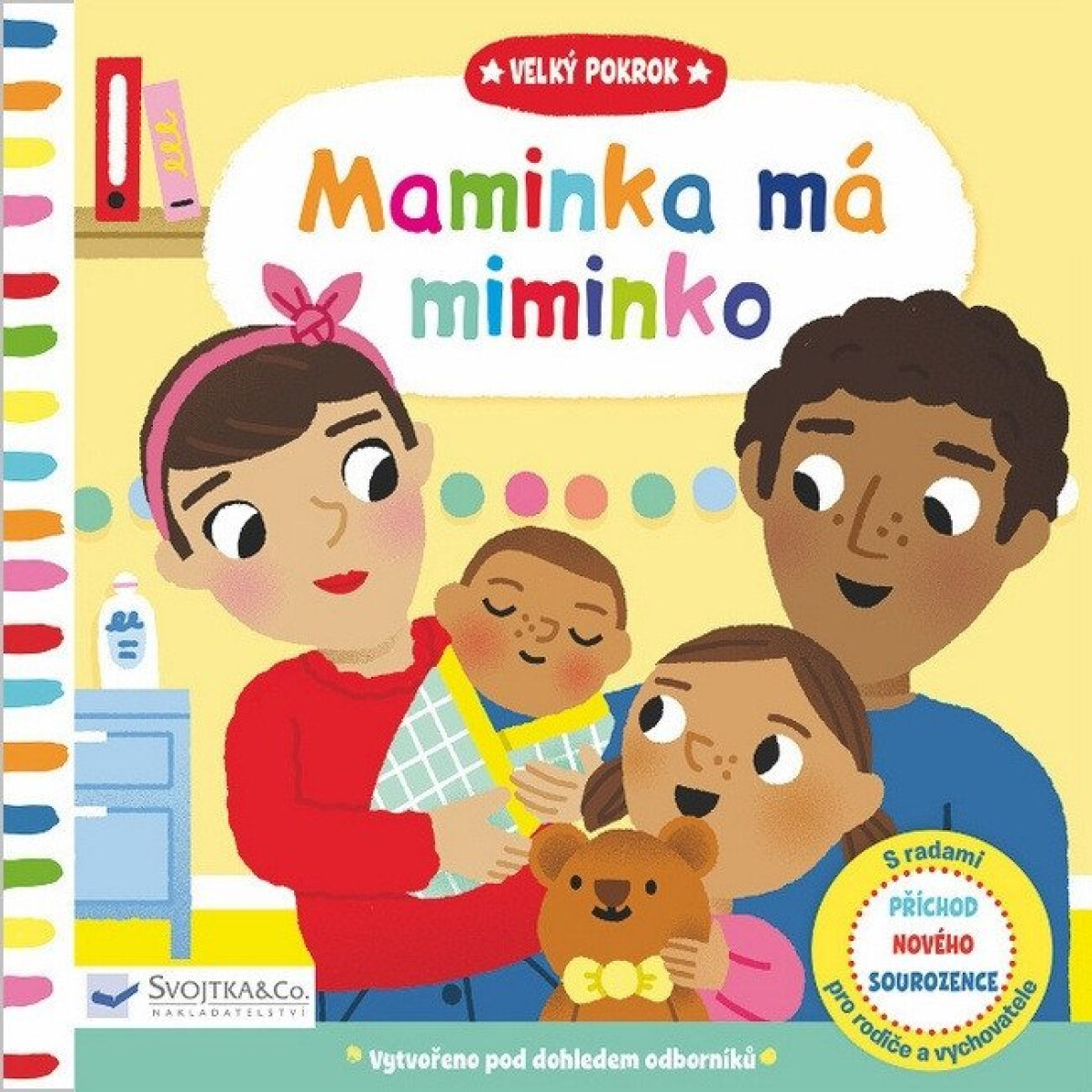 Kniha Velký pokrok Maminka má miminko Marion Cocklico