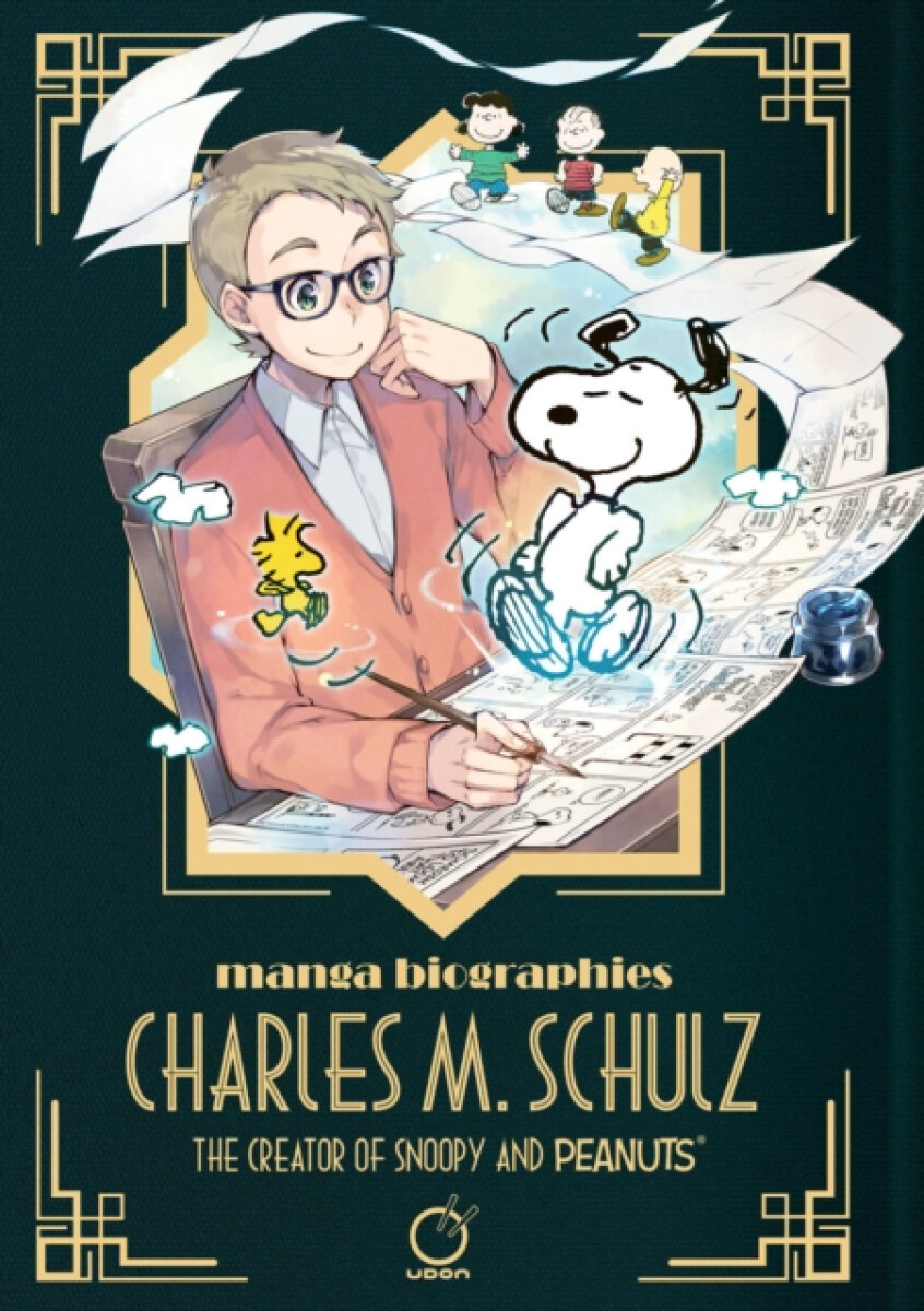 Kniha Manga Biographies: Charles M. Schulz The Creator of Snoopy and Peanuts
