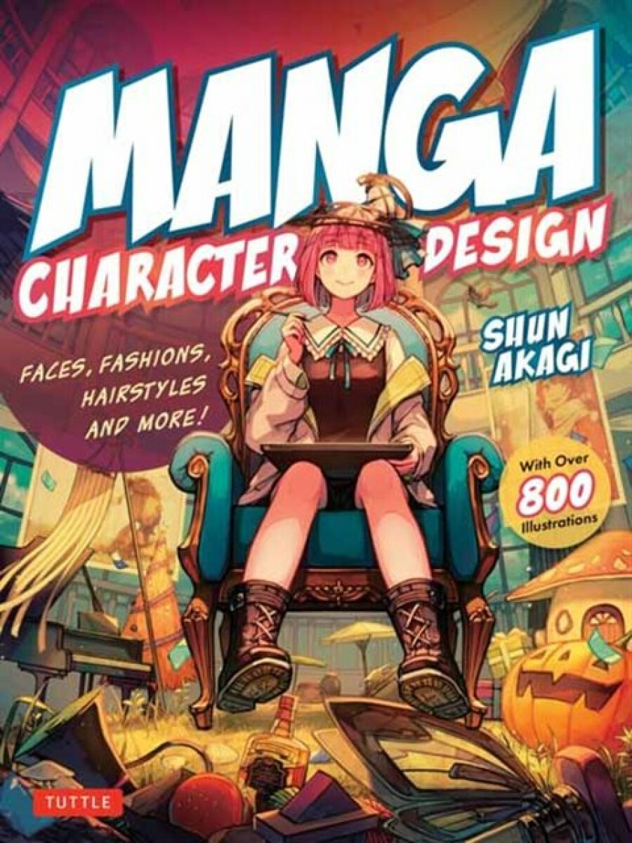Kniha Manga Character Design