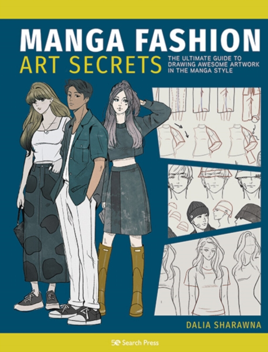 Kniha Manga Fashion Art Secrets