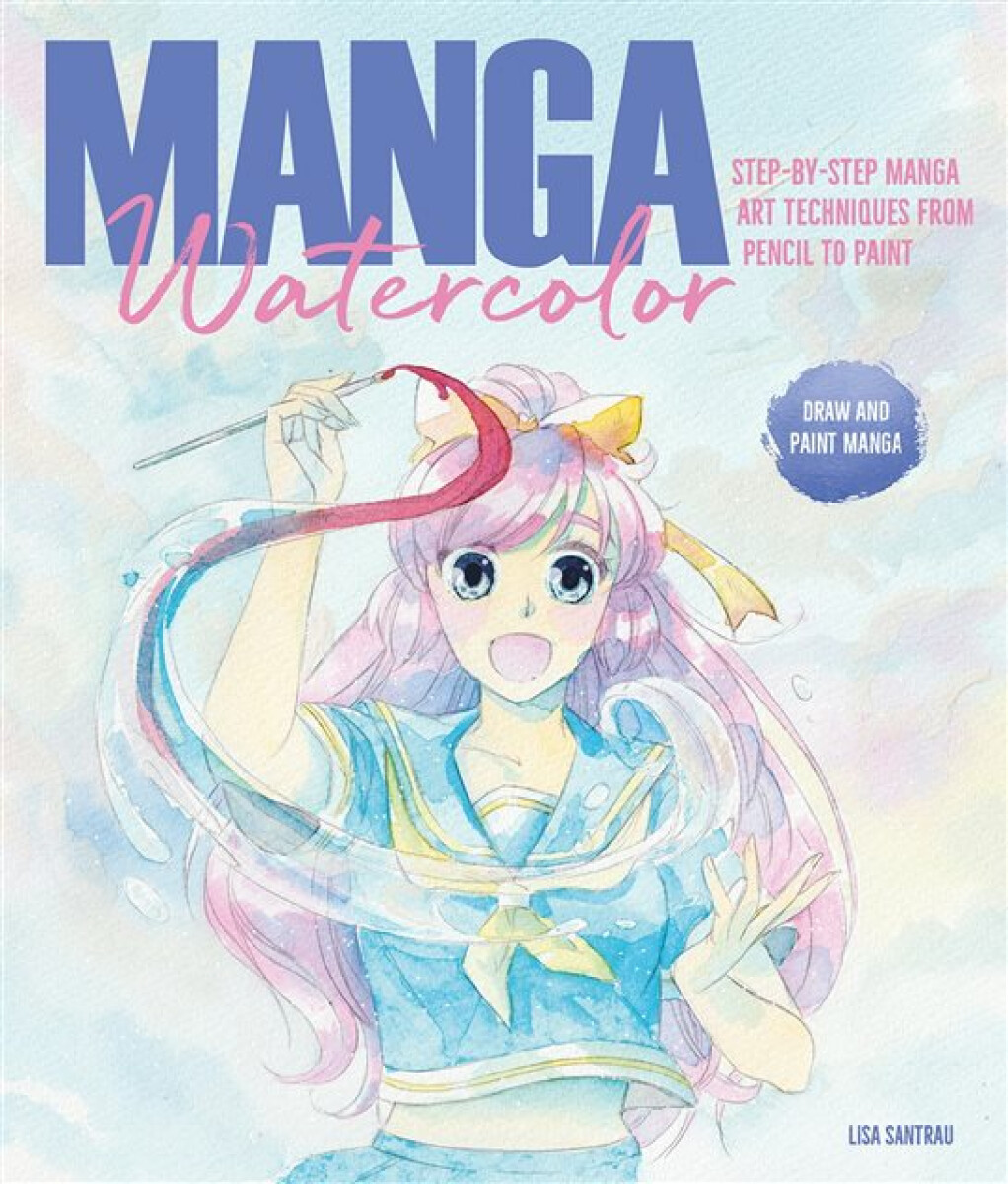 Kniha Manga Watercolor