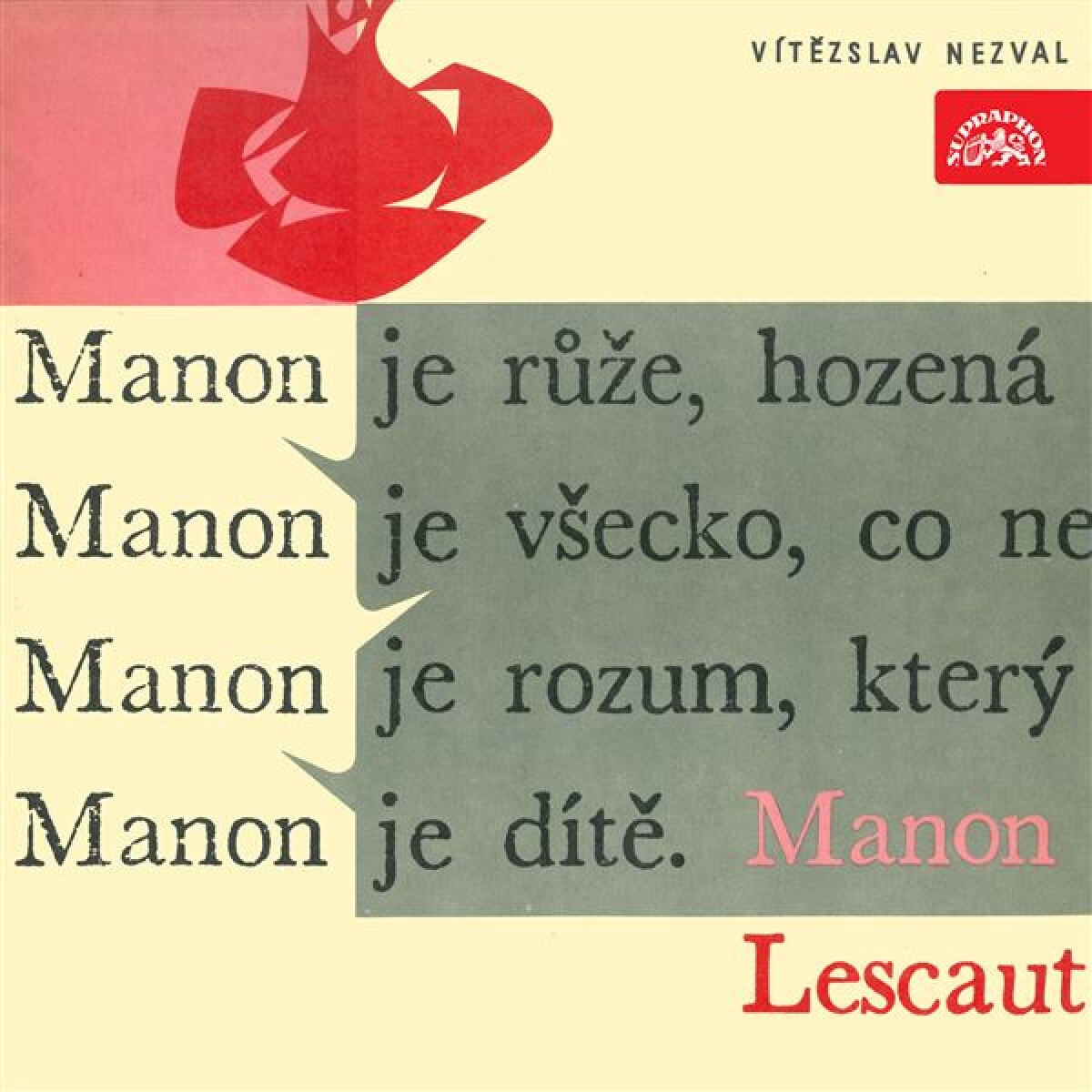 Manon Lescaut. Výběr scén - Vítězslav Nezval