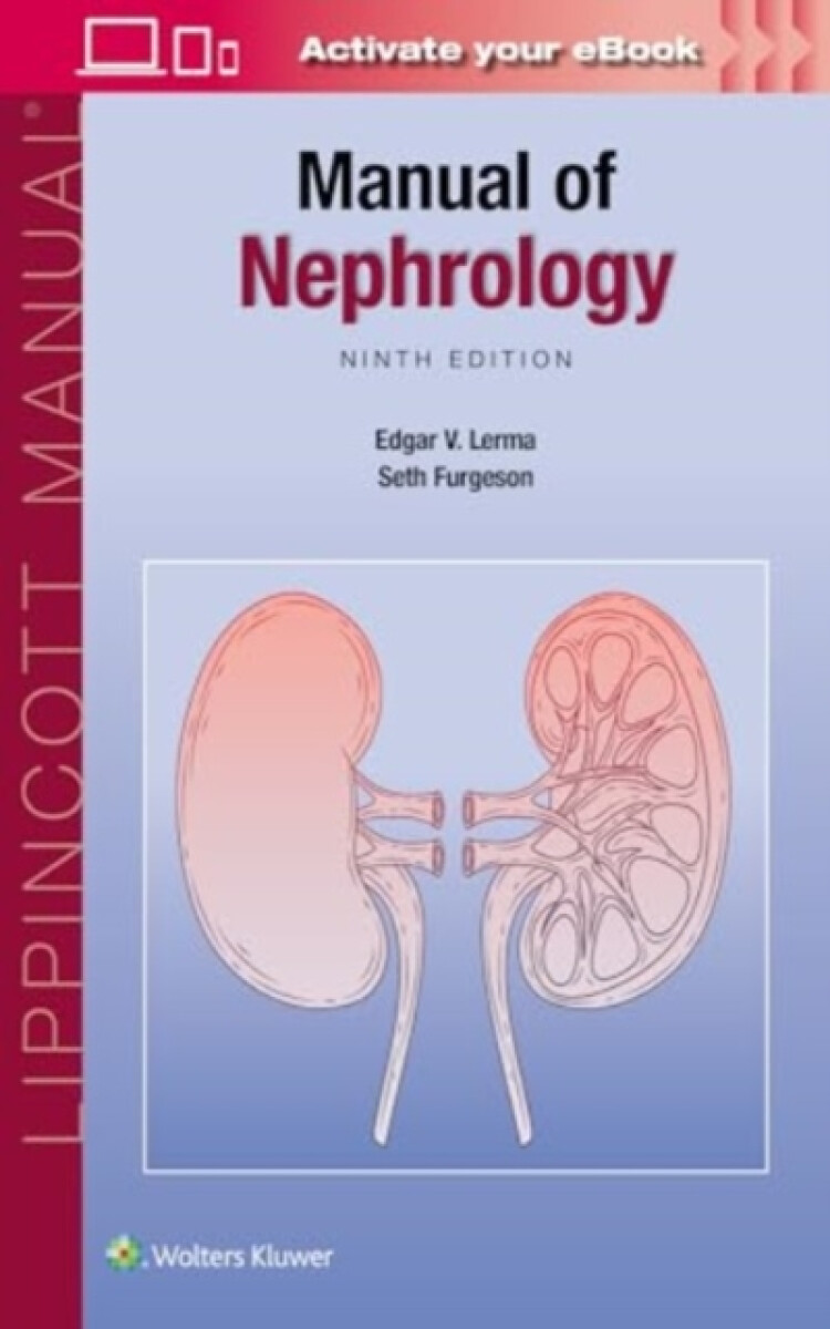 Kniha Manual of Nephrology