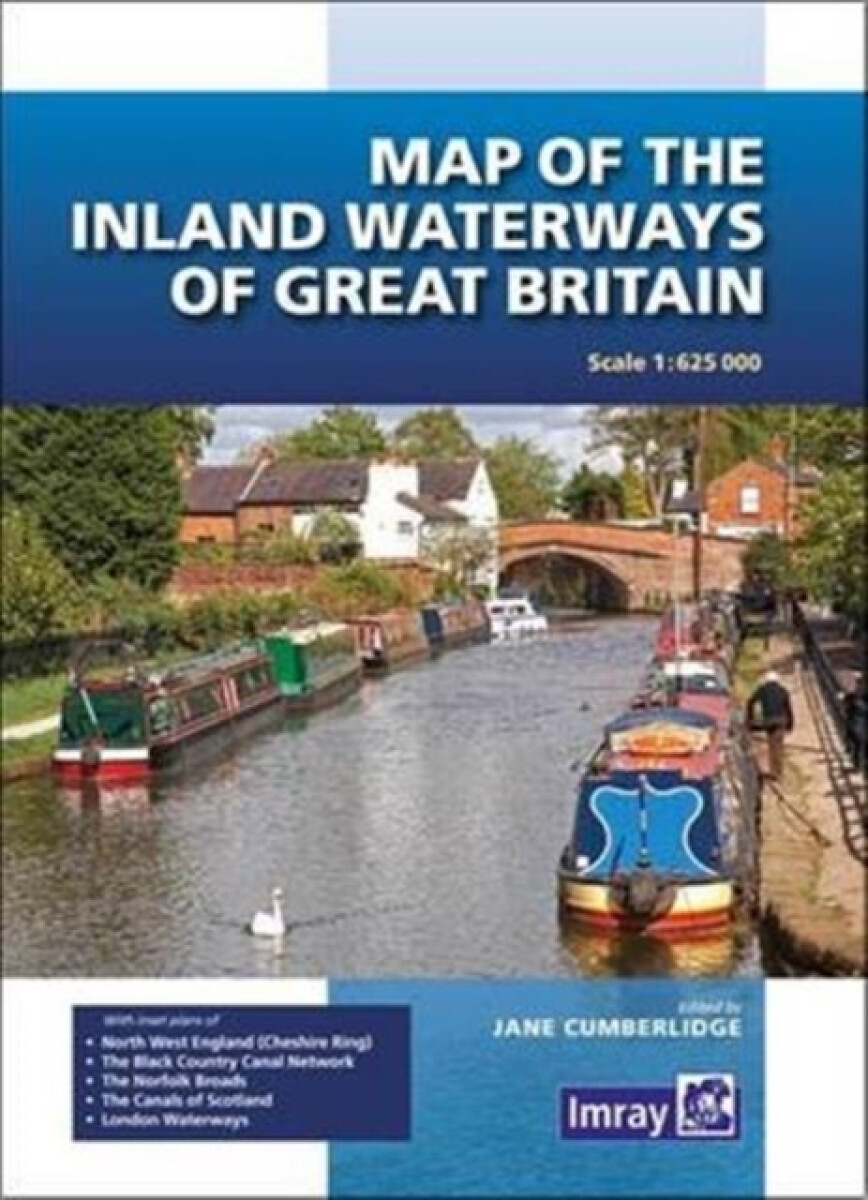 Kniha Map of the Inland Waterways of Great Britain
