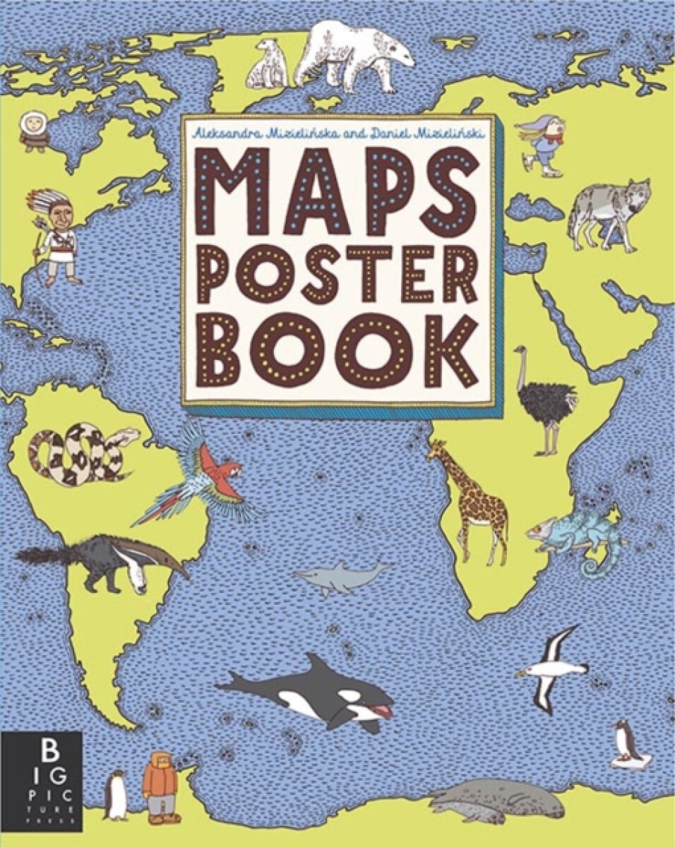 Kniha Maps Poster Book