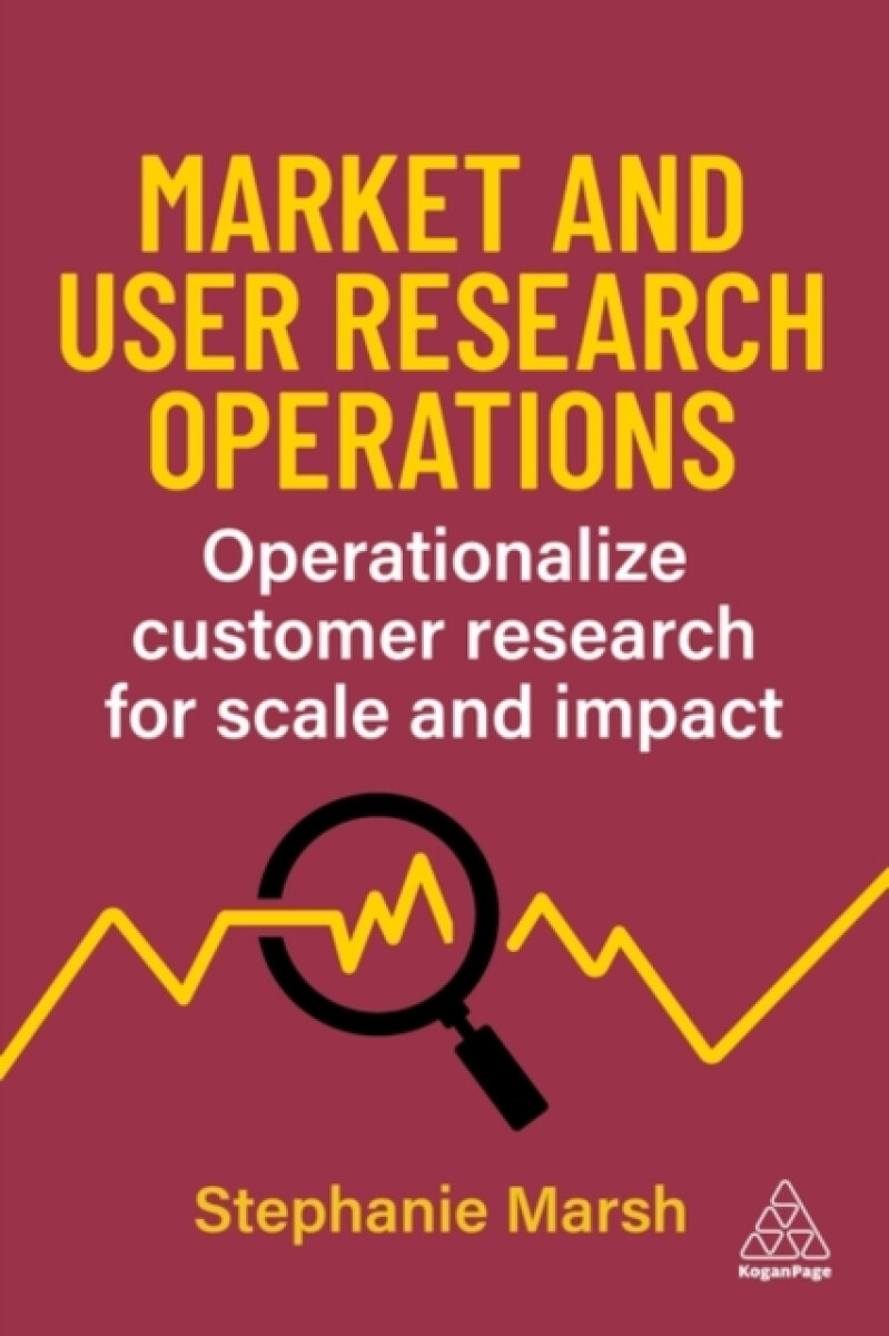 Kniha Market and User Research Operations