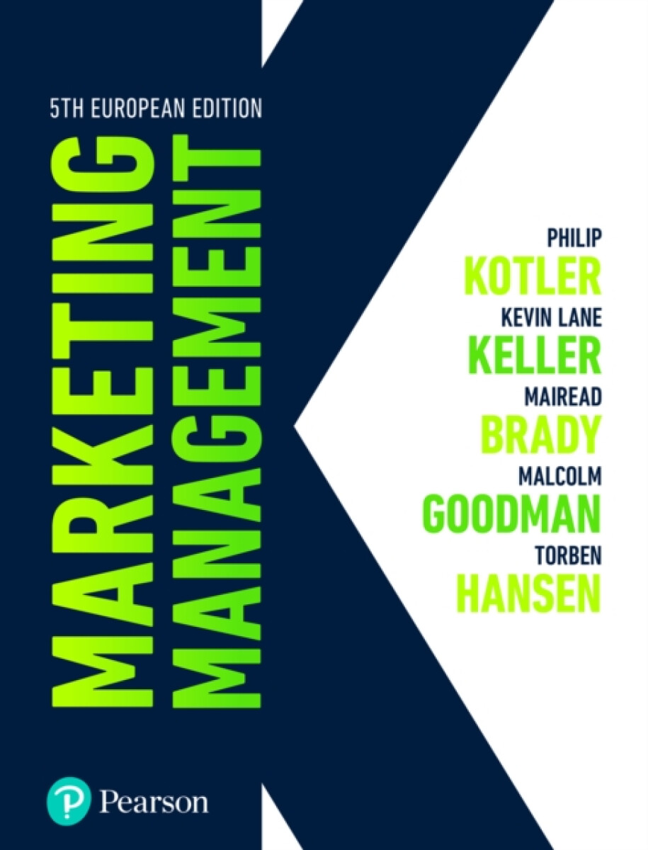 Kniha Marketing Management